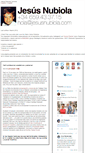 Mobile Screenshot of jesusnubiola.com