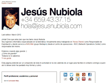 Tablet Screenshot of jesusnubiola.com